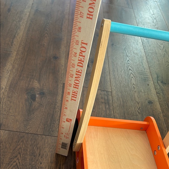 Cossy Wooden Baby Learning Walker Toddler Orange Fox Wooden Push - Picture 8 of 8